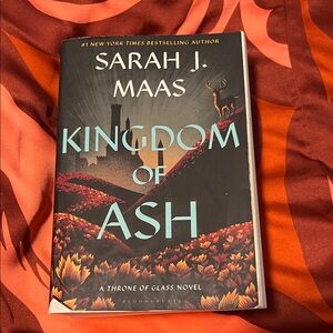 "Kingdom of Ash"  Book - Black Cover